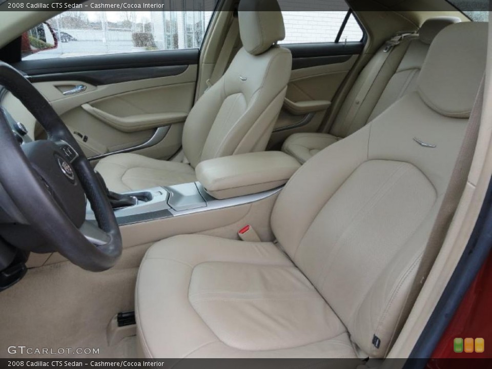 Cashmere/Cocoa Interior Photo for the 2008 Cadillac CTS Sedan #46714968