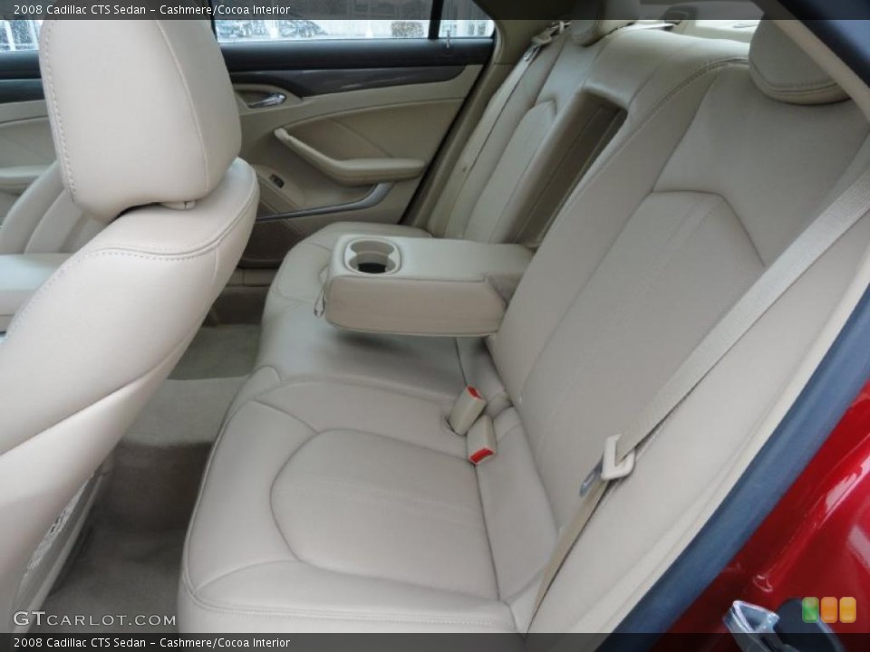 Cashmere/Cocoa Interior Photo for the 2008 Cadillac CTS Sedan #46715022
