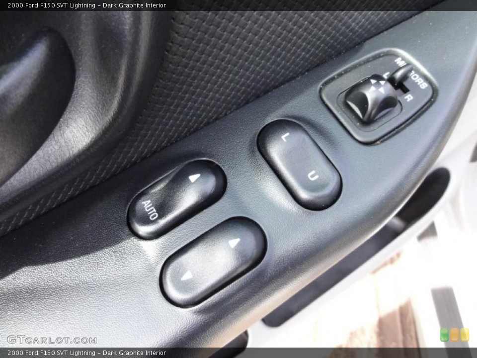 Dark Graphite Interior Controls for the 2000 Ford F150 SVT Lightning #46716309