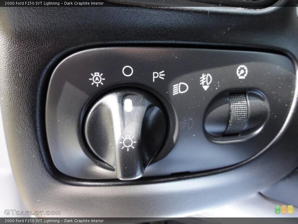 Dark Graphite Interior Controls for the 2000 Ford F150 SVT Lightning #46716663