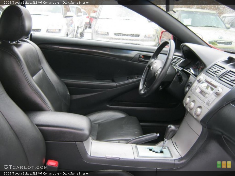 Dark Stone Interior Photo for the 2005 Toyota Solara SLE V6 Convertible #46716690