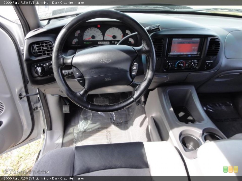 Dark Graphite Interior Dashboard for the 2000 Ford F150 SVT Lightning #46716693