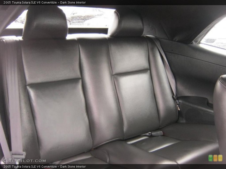 Dark Stone Interior Photo for the 2005 Toyota Solara SLE V6 Convertible #46716705
