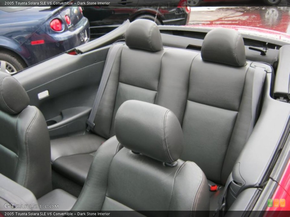 Dark Stone Interior Photo for the 2005 Toyota Solara SLE V6 Convertible #46716750