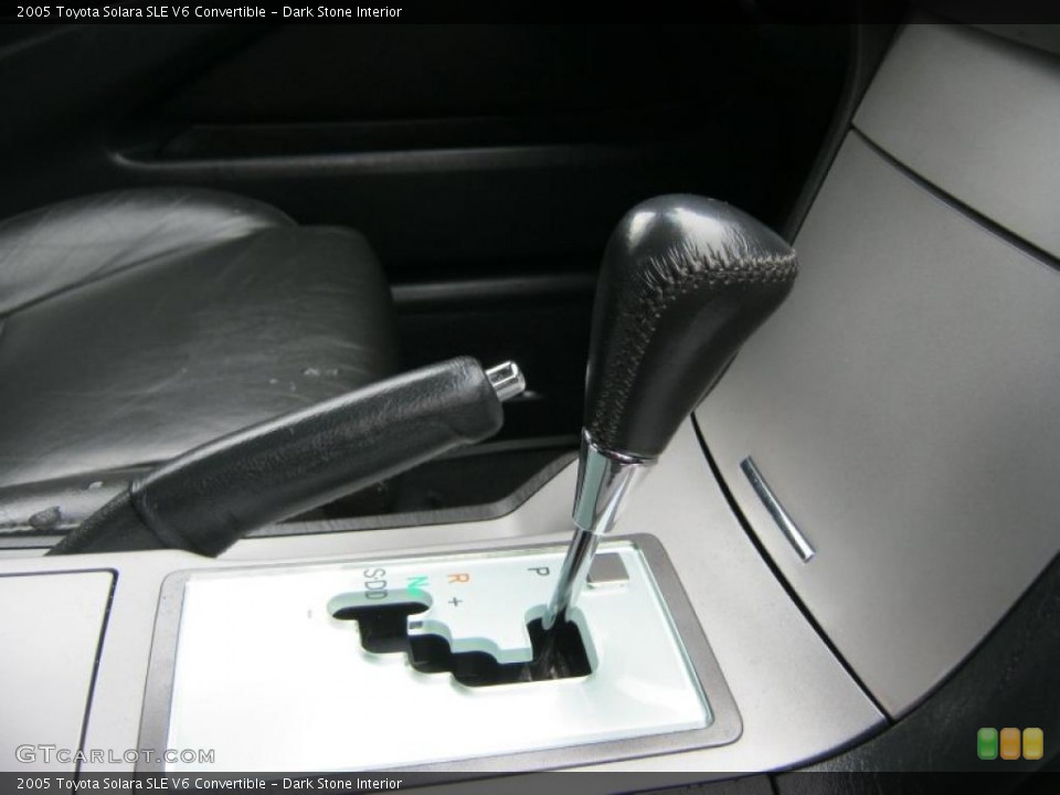 Dark Stone Interior Transmission for the 2005 Toyota Solara SLE V6 Convertible #46716915