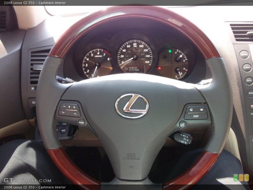 Cashmere Interior Gauges for the 2008 Lexus GS 350 #46718643