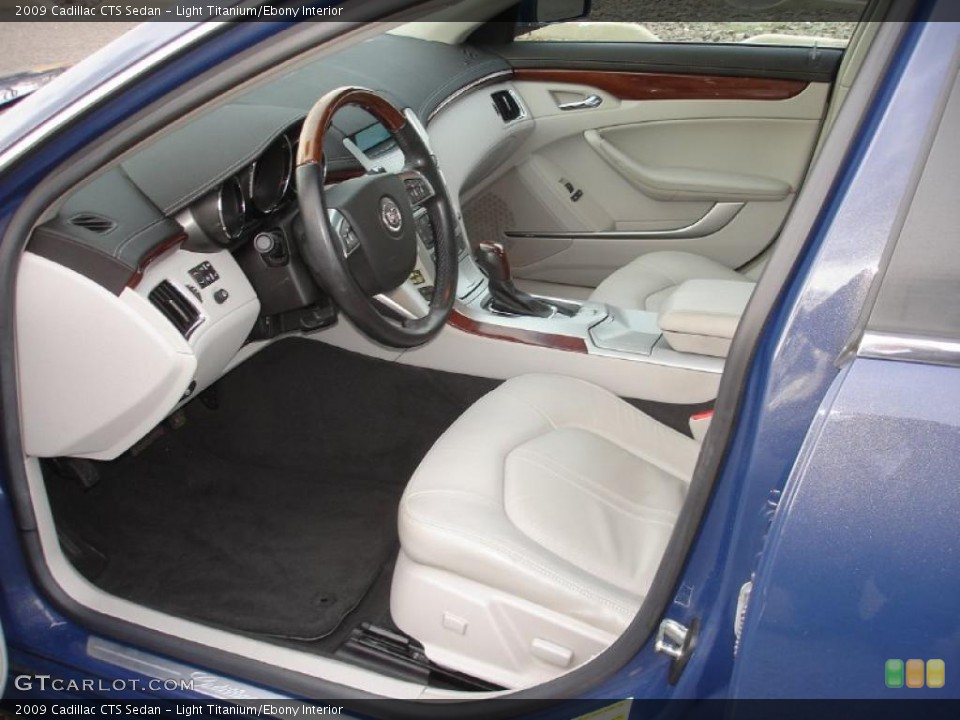 Light Titanium/Ebony Interior Photo for the 2009 Cadillac CTS Sedan #46719060