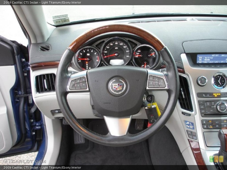Light Titanium/Ebony Interior Gauges for the 2009 Cadillac CTS Sedan #46719102