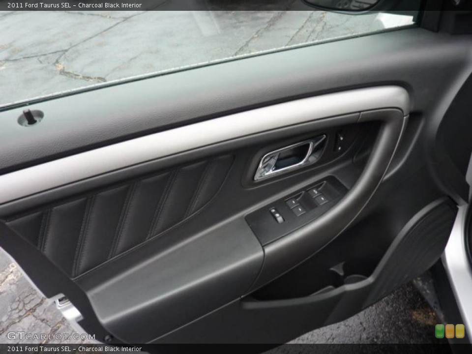 Charcoal Black Interior Door Panel for the 2011 Ford Taurus SEL #46720038