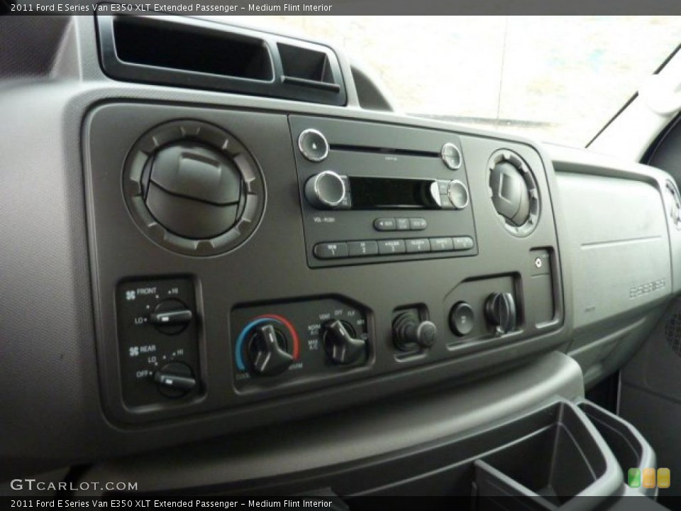 Medium Flint Interior Controls for the 2011 Ford E Series Van E350 XLT Extended Passenger #46721847