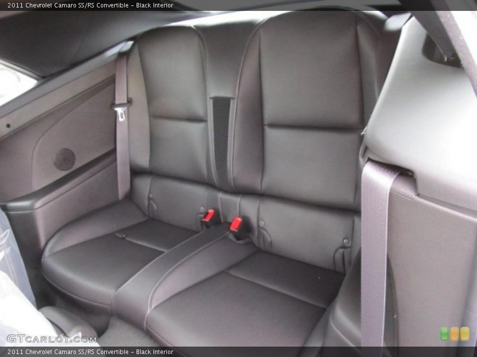 Black Interior Photo for the 2011 Chevrolet Camaro SS/RS Convertible #46724109