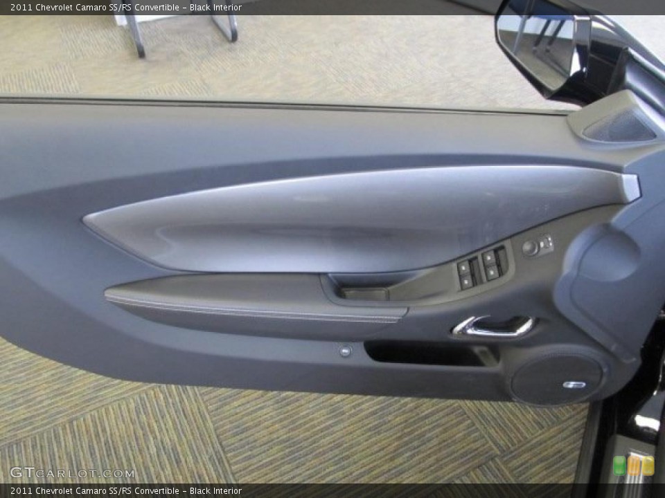 Black Interior Door Panel for the 2011 Chevrolet Camaro SS/RS Convertible #46724409