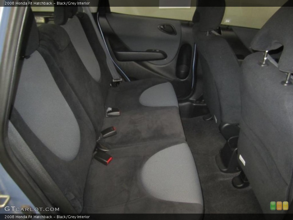 Black/Grey Interior Photo for the 2008 Honda Fit Hatchback #46725081