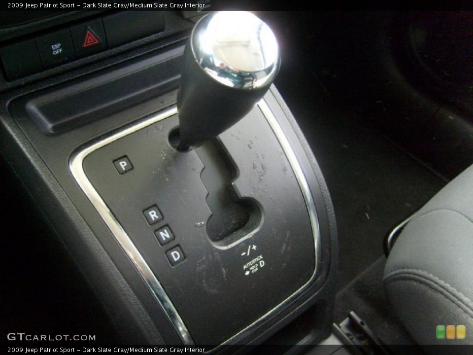 Dark Slate Gray/Medium Slate Gray Interior Transmission for the 2009 Jeep Patriot Sport #46726581