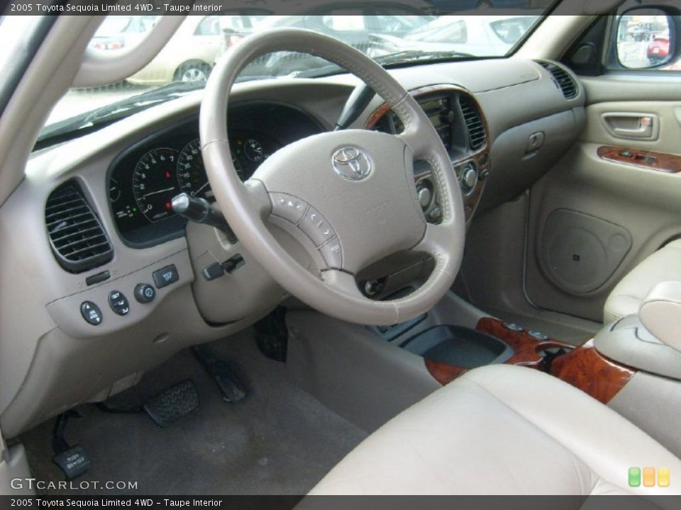 Taupe Interior Photo for the 2005 Toyota Sequoia Limited 4WD #46726806
