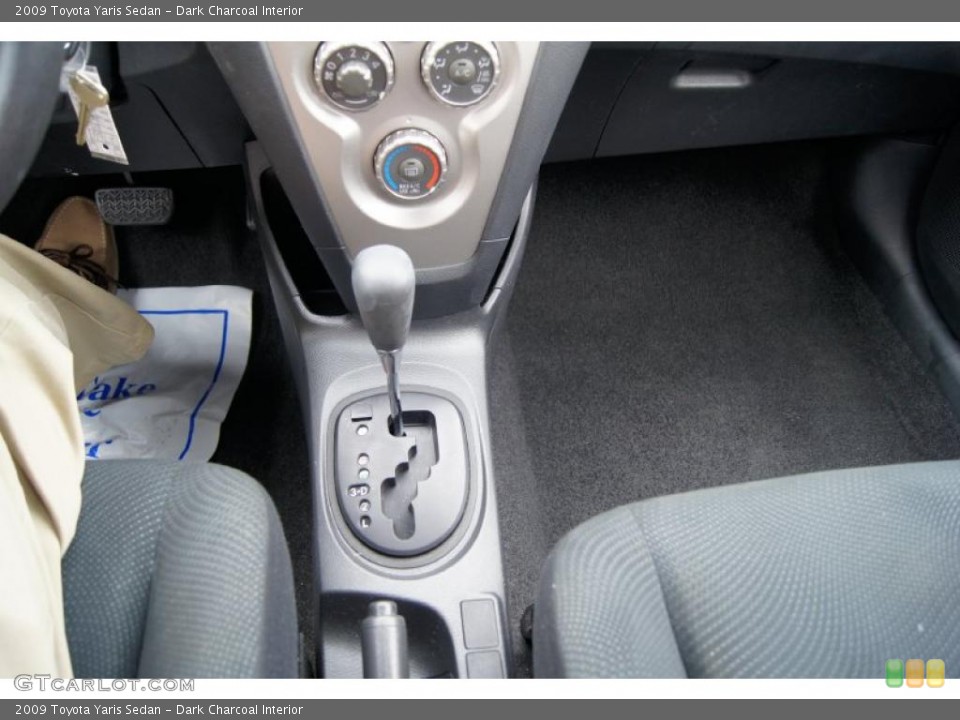Dark Charcoal Interior Transmission for the 2009 Toyota Yaris Sedan #46726839