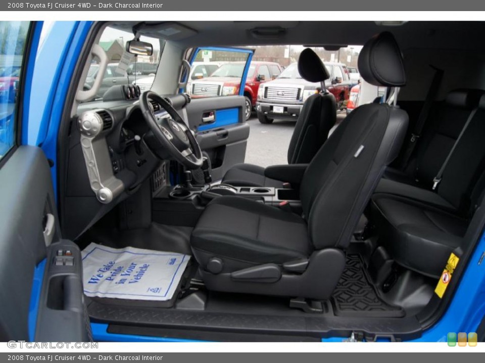 Dark Charcoal Interior Photo for the 2008 Toyota FJ Cruiser 4WD #46727058