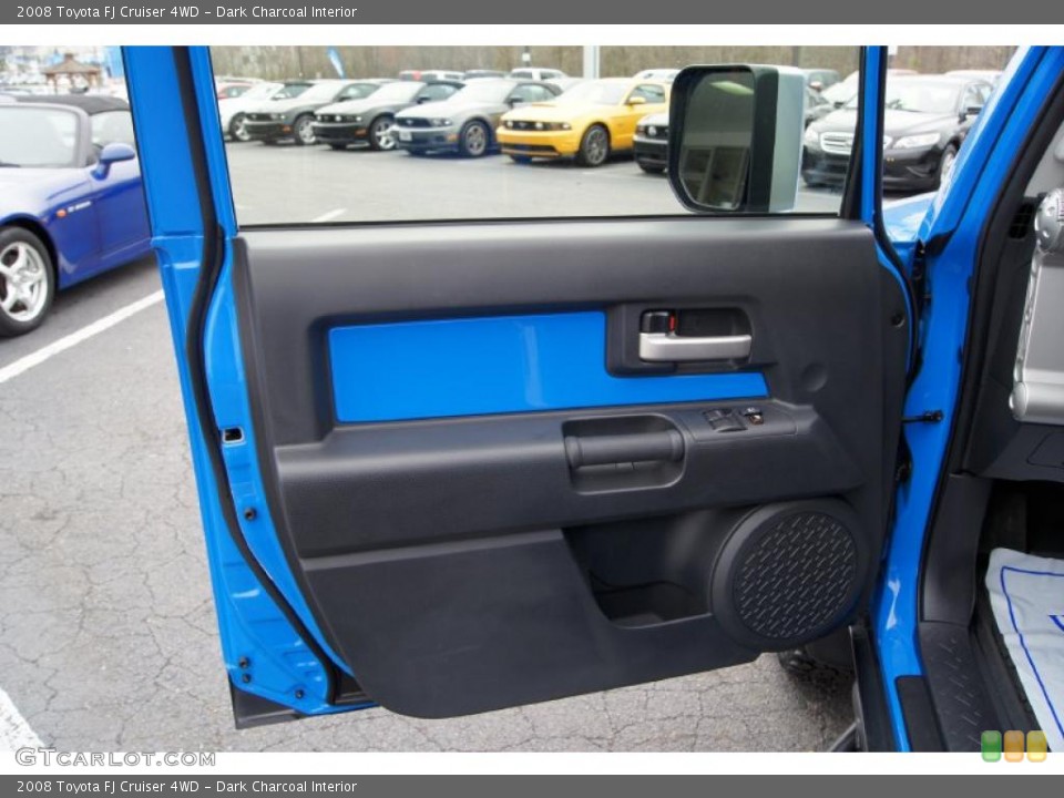 Dark Charcoal Interior Door Panel for the 2008 Toyota FJ Cruiser 4WD #46727253
