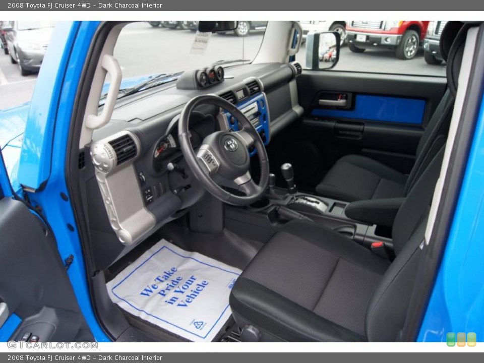 Dark Charcoal Interior Photo for the 2008 Toyota FJ Cruiser 4WD #46727268