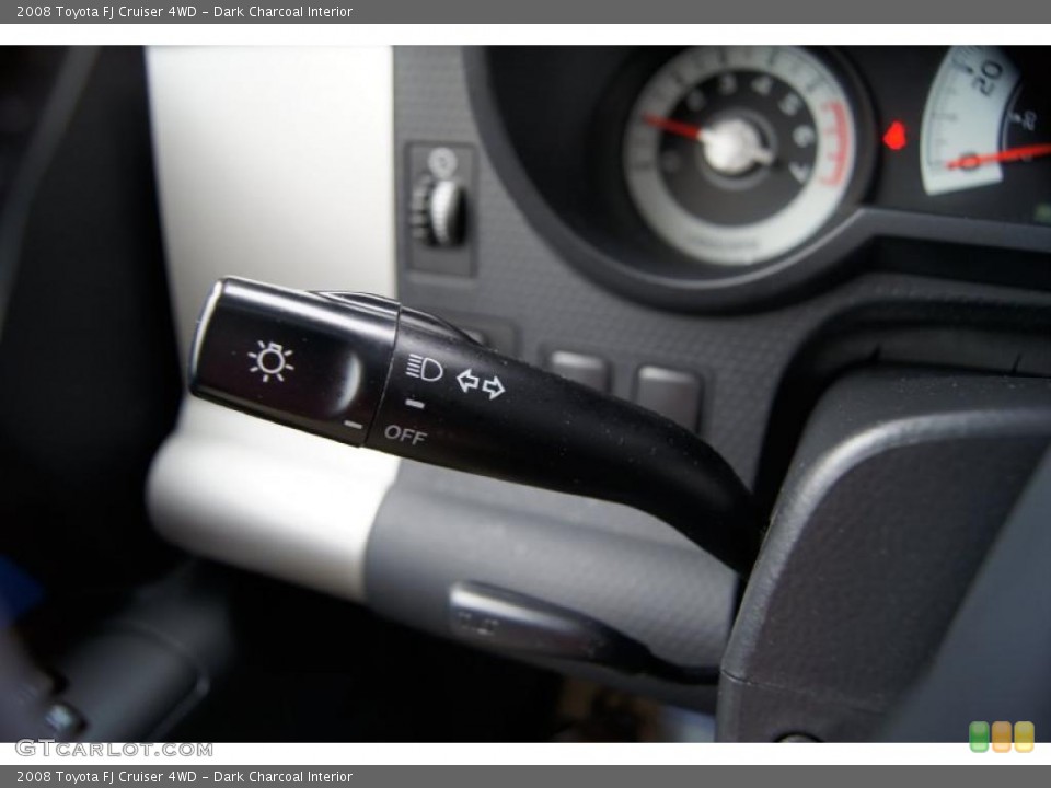 Dark Charcoal Interior Controls for the 2008 Toyota FJ Cruiser 4WD #46727301