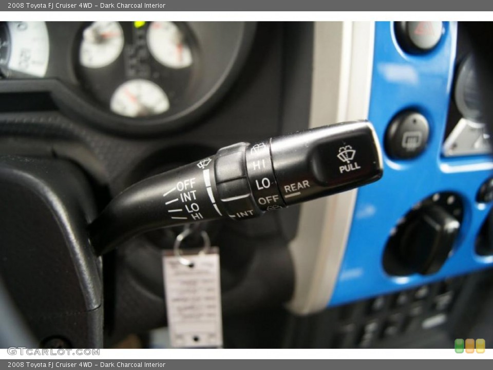 Dark Charcoal Interior Controls for the 2008 Toyota FJ Cruiser 4WD #46727316