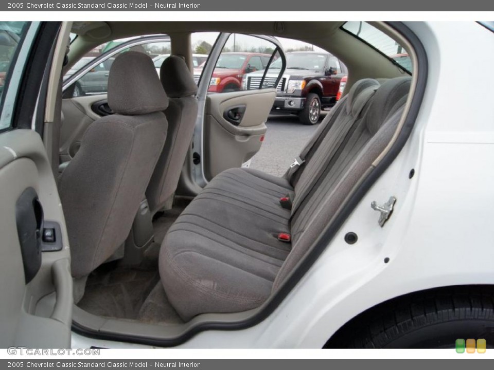 Neutral Interior Photo for the 2005 Chevrolet Classic  #46727655