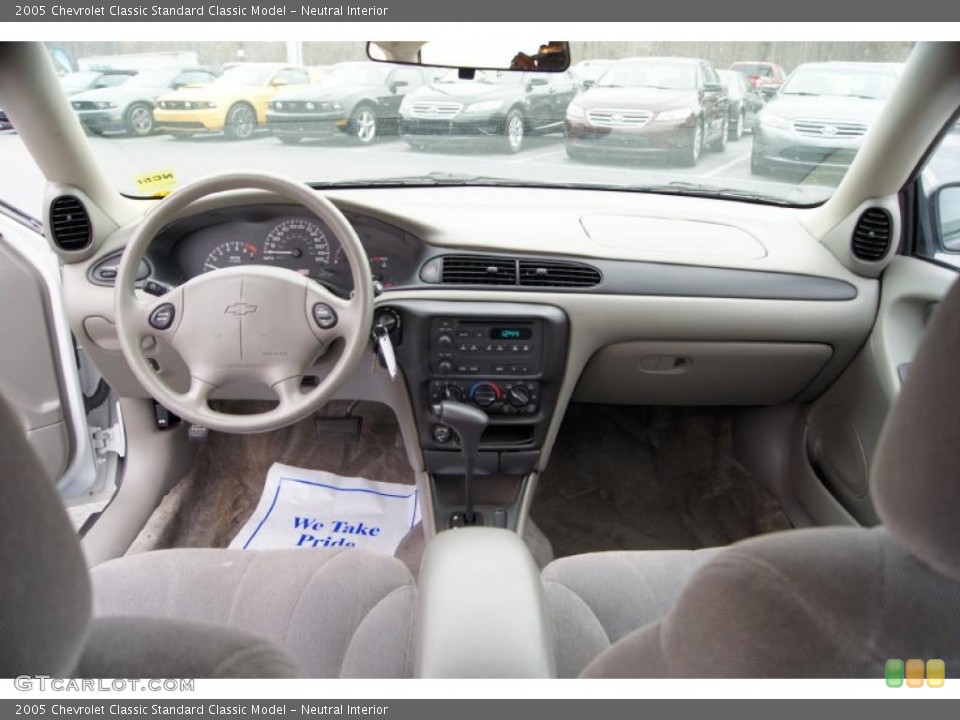 Neutral Interior Dashboard for the 2005 Chevrolet Classic  #46727751