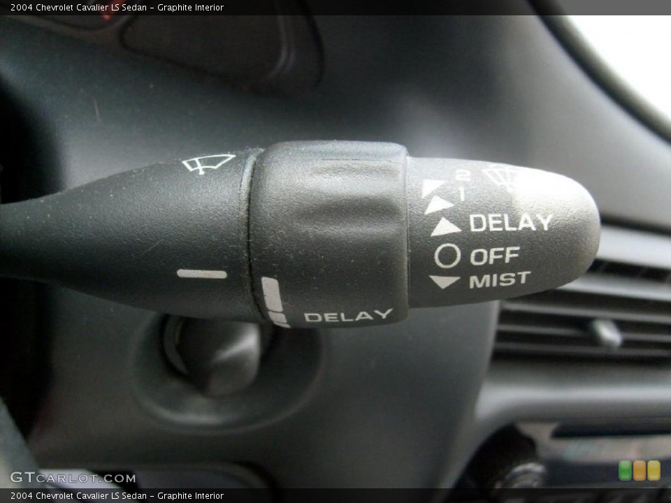 Graphite Interior Controls for the 2004 Chevrolet Cavalier LS Sedan #46728684