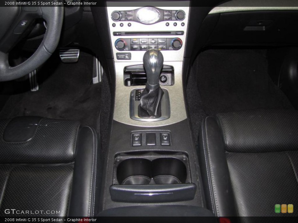 Graphite Interior Transmission for the 2008 Infiniti G 35 S Sport Sedan #46729148