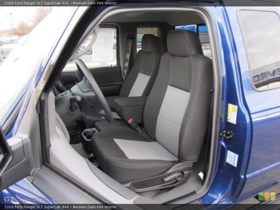 Medium Dark Flint Interior Photo for the 2009 Ford Ranger XLT SuperCab 4x4 #46729161