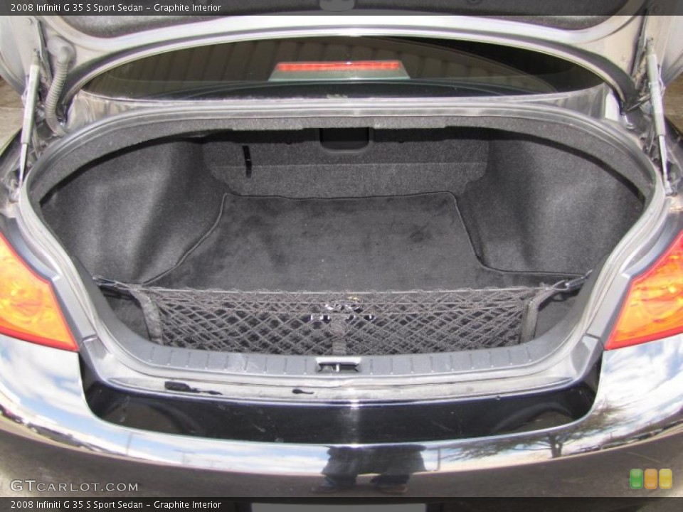 Graphite Interior Trunk for the 2008 Infiniti G 35 S Sport Sedan #46729179