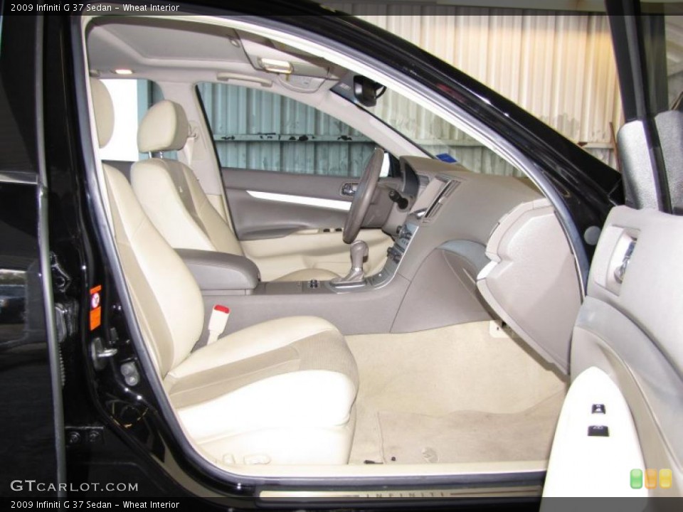 Wheat Interior Photo for the 2009 Infiniti G 37 Sedan #46729680