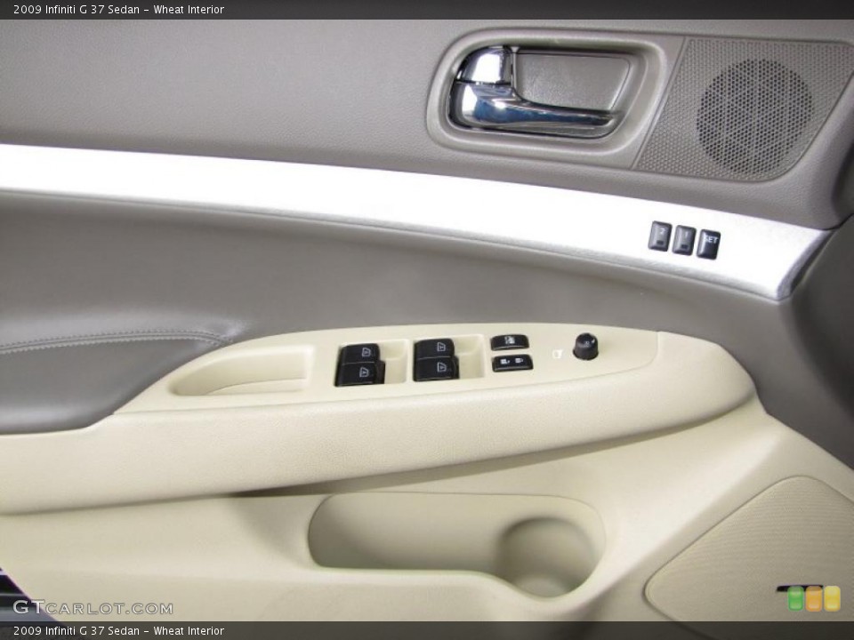 Wheat Interior Door Panel for the 2009 Infiniti G 37 Sedan #46729710