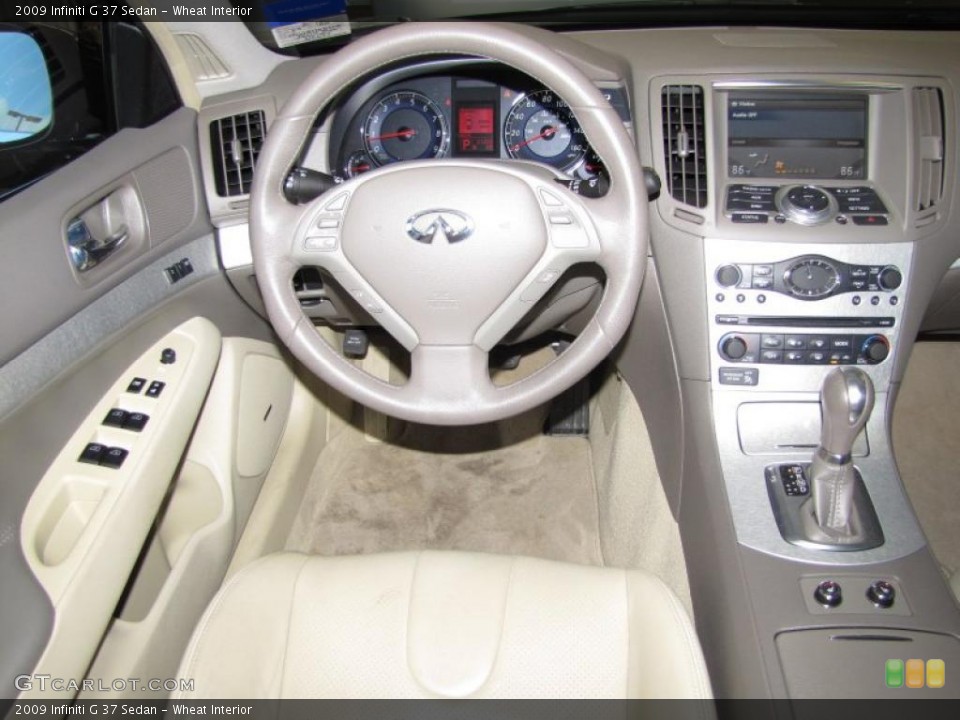 Wheat Interior Dashboard for the 2009 Infiniti G 37 Sedan #46729734