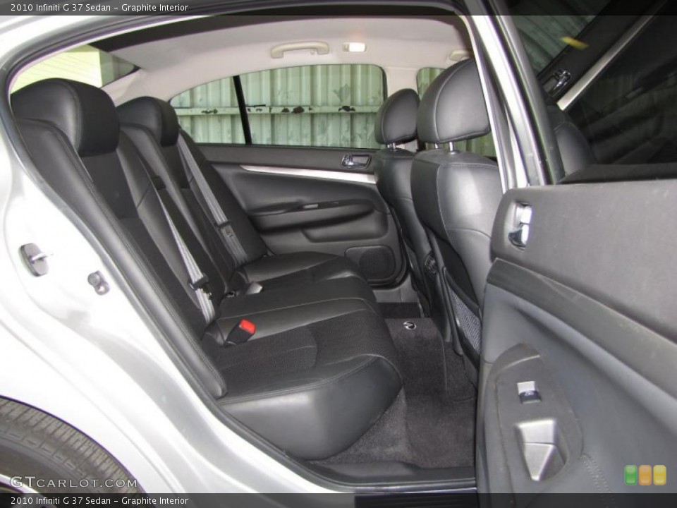 Graphite Interior Photo for the 2010 Infiniti G 37 Sedan #46729980