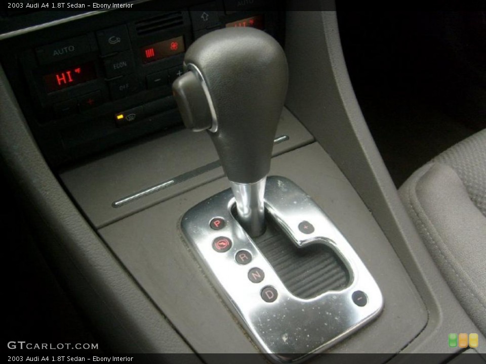 Ebony Interior Transmission for the 2003 Audi A4 1.8T Sedan #46730334