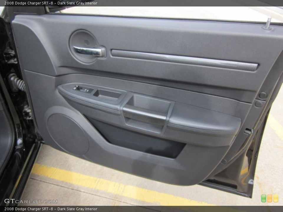 Dark Slate Gray Interior Door Panel for the 2008 Dodge Charger SRT-8 #46730400