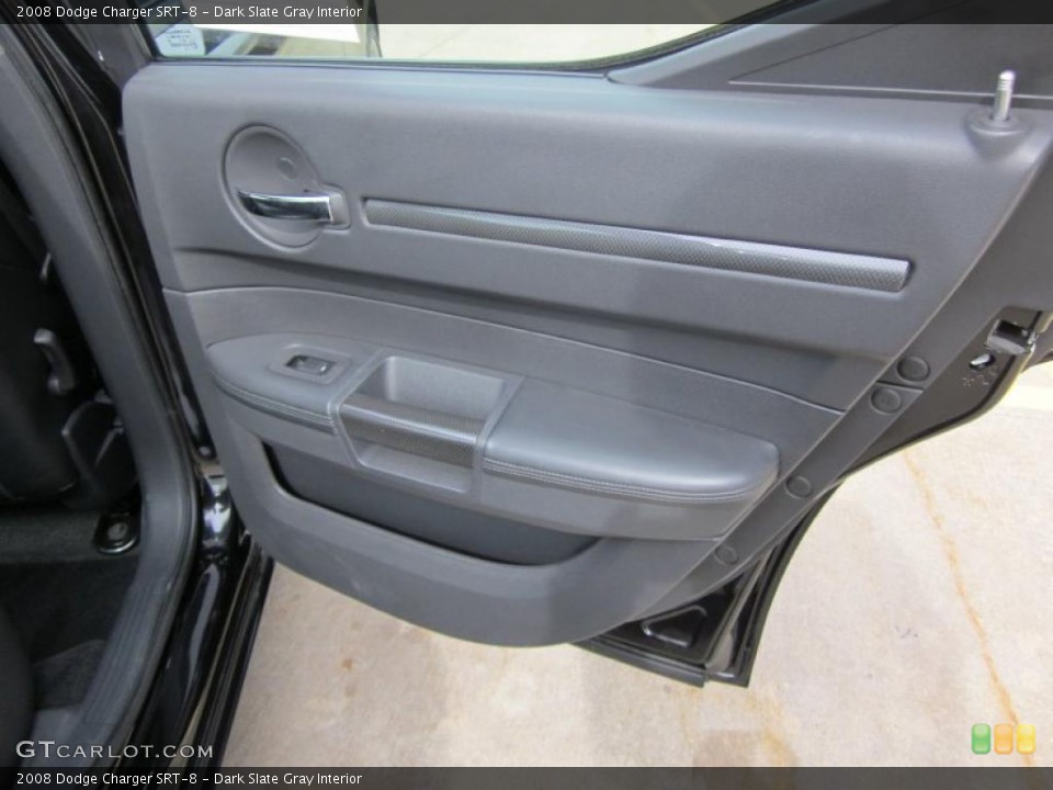 Dark Slate Gray Interior Door Panel for the 2008 Dodge Charger SRT-8 #46730415