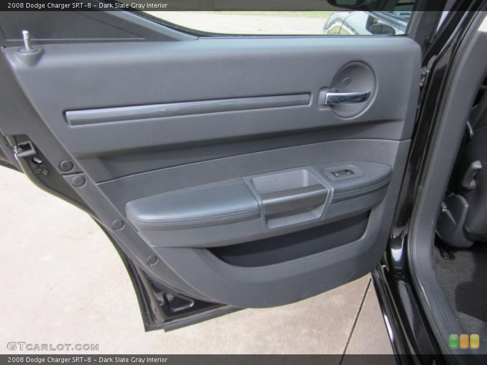 Dark Slate Gray Interior Door Panel for the 2008 Dodge Charger SRT-8 #46730445