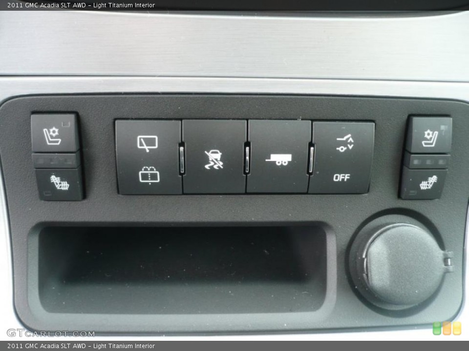 Light Titanium Interior Controls for the 2011 GMC Acadia SLT AWD #46731690