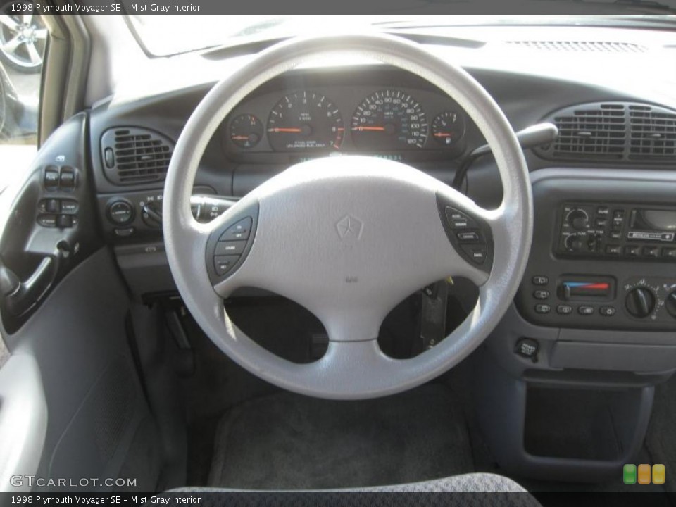 Mist Gray Interior Steering Wheel for the 1998 Plymouth Voyager SE #46732194