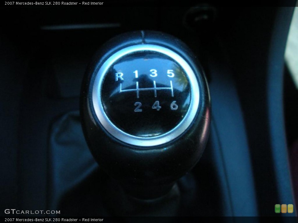 Red Interior Transmission for the 2007 Mercedes-Benz SLK 280 Roadster #46732659