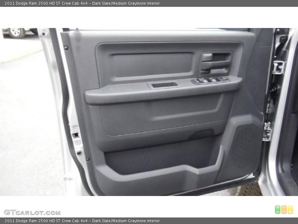Dark Slate/Medium Graystone Interior Door Panel for the 2011 Dodge Ram 2500 HD ST Crew Cab 4x4 #46733697