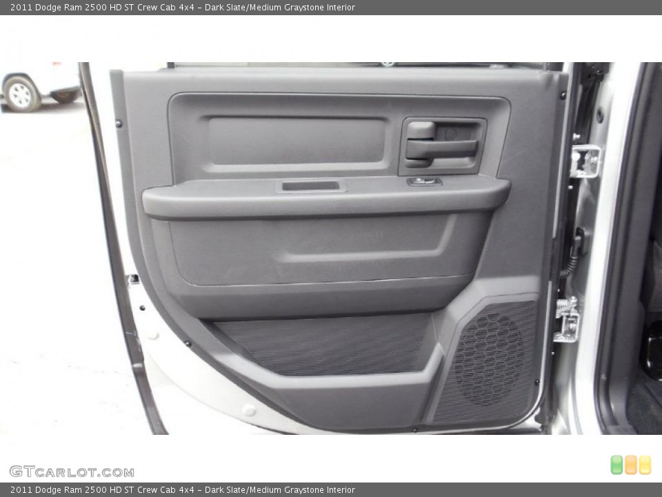 Dark Slate/Medium Graystone Interior Door Panel for the 2011 Dodge Ram 2500 HD ST Crew Cab 4x4 #46733712