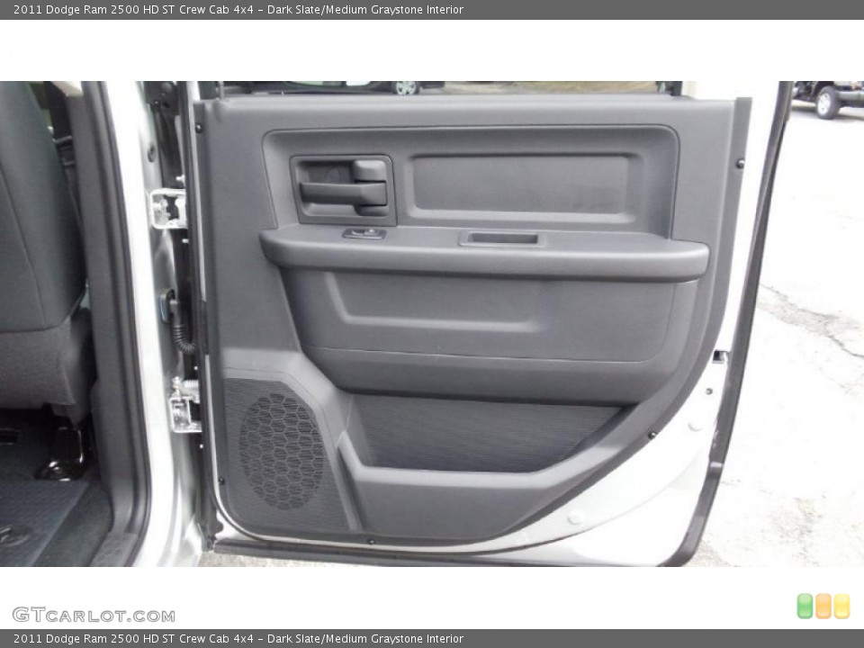 Dark Slate/Medium Graystone Interior Door Panel for the 2011 Dodge Ram 2500 HD ST Crew Cab 4x4 #46733739