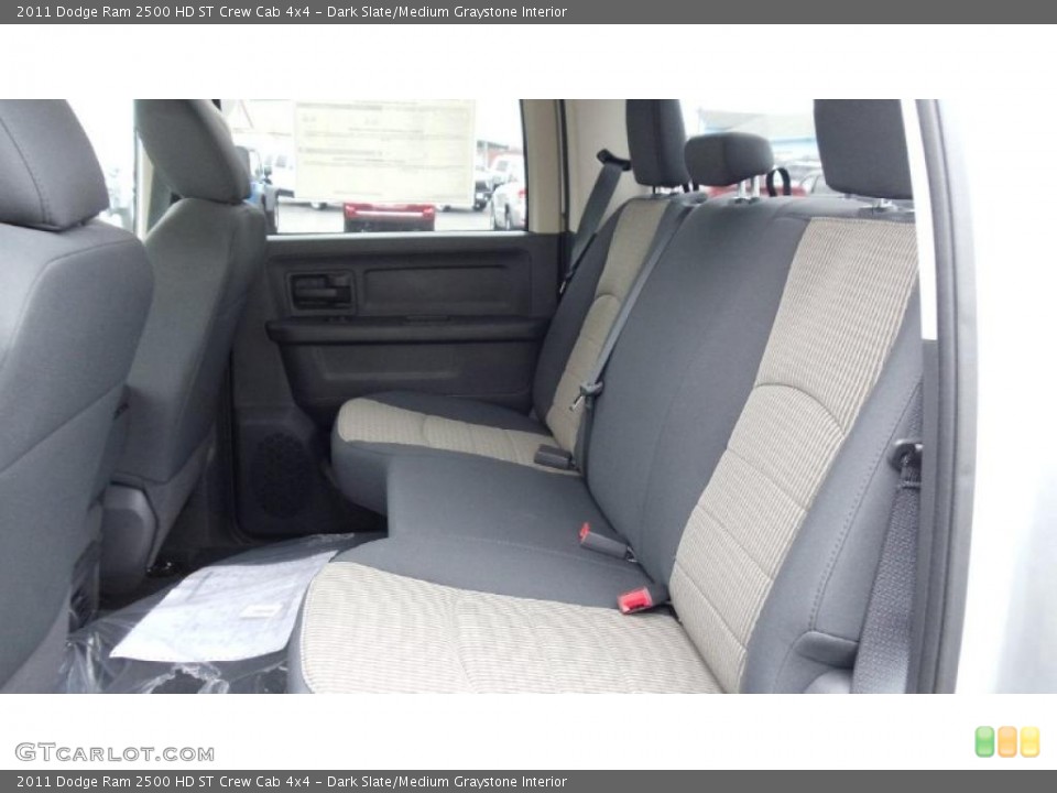 Dark Slate/Medium Graystone Interior Photo for the 2011 Dodge Ram 2500 HD ST Crew Cab 4x4 #46733766