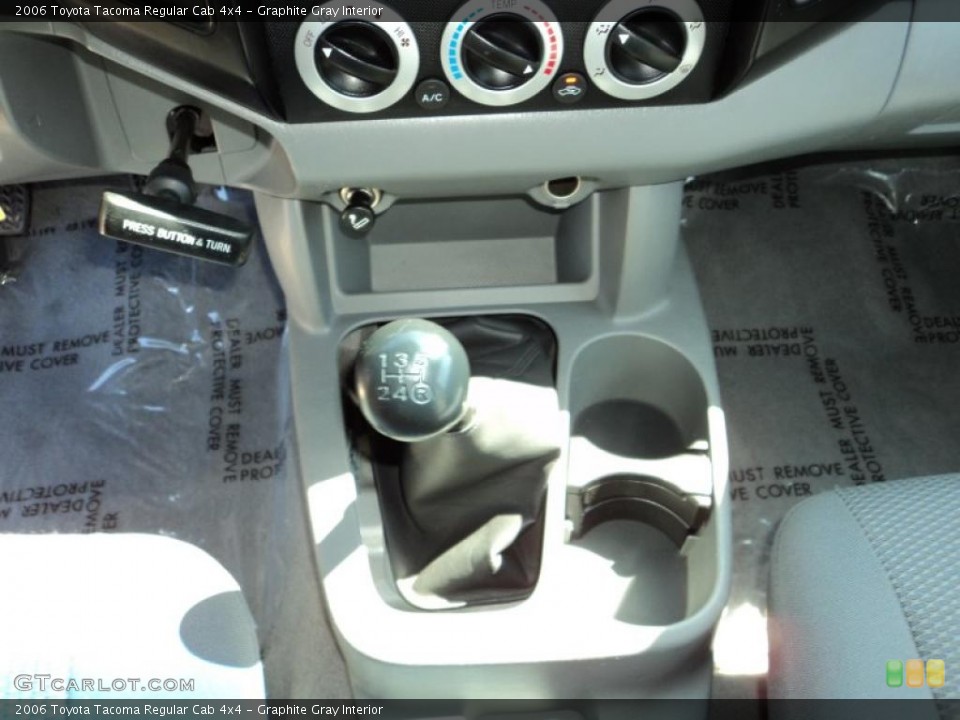 Graphite Gray Interior Transmission for the 2006 Toyota Tacoma Regular Cab 4x4 #46734576