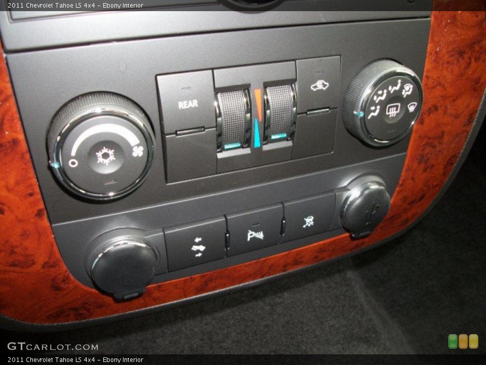 Ebony Interior Controls for the 2011 Chevrolet Tahoe LS 4x4 #46734873