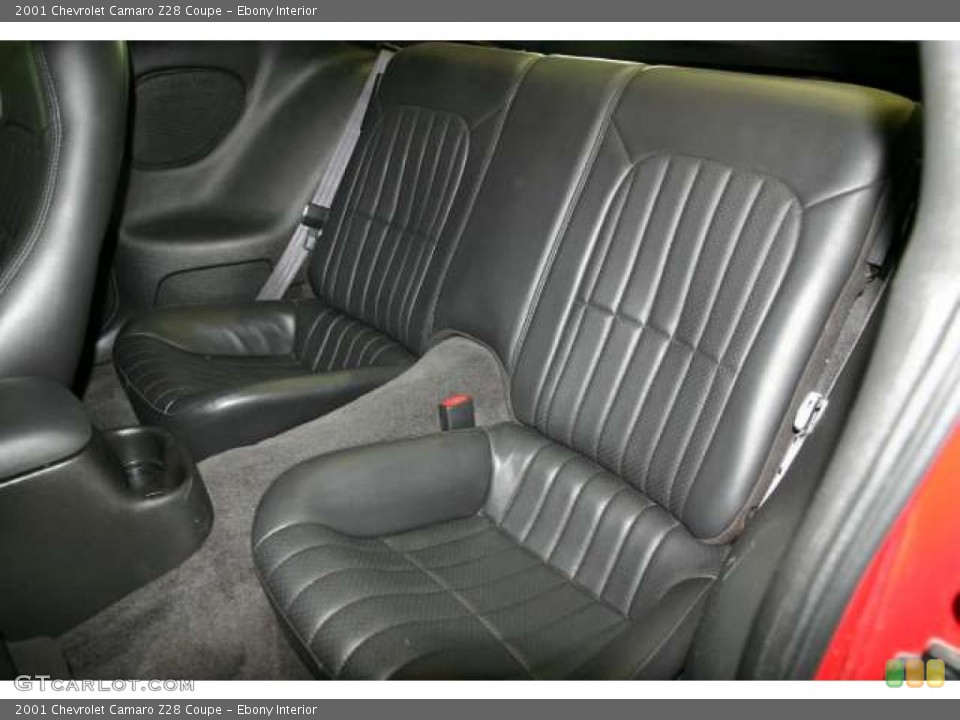 Ebony Interior Photo for the 2001 Chevrolet Camaro Z28 Coupe #46736919