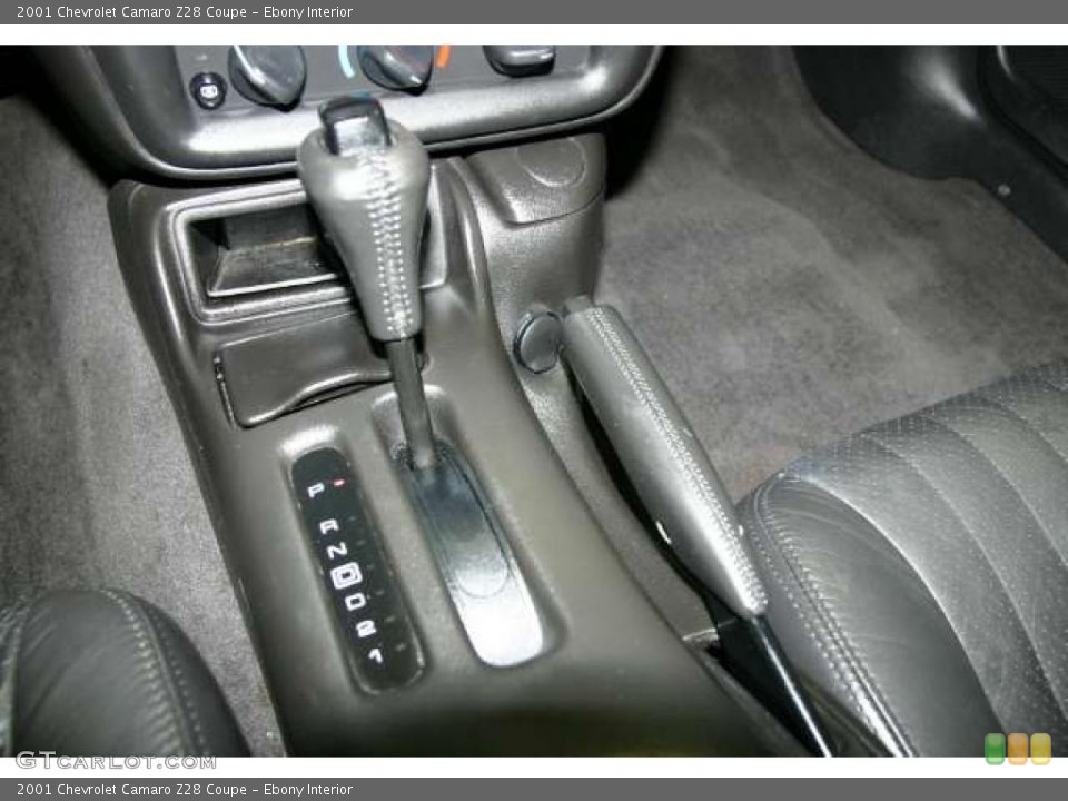 Ebony Interior Transmission for the 2001 Chevrolet Camaro Z28 Coupe #46737009